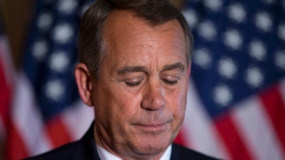 L'speaker de la Cambra de Representants, John Boehner, il·lustra la situació actual del Partit Republicà